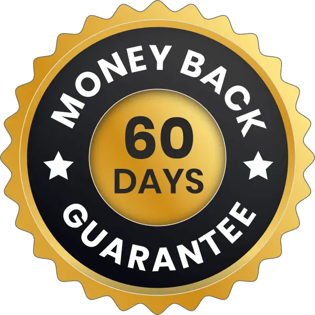 Derila Ergo 60 day money back guarantee badge